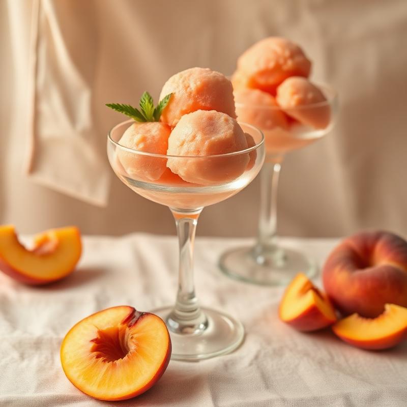 Coral Sunset Sorbet ice cream