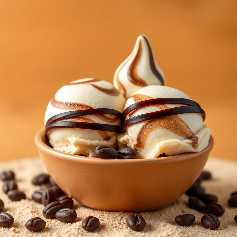 Espresso Swirl ice cream